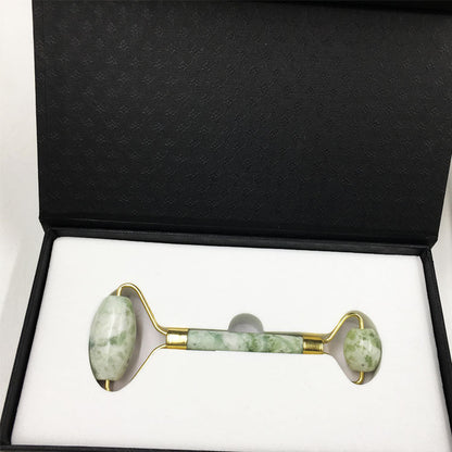 Authentic Xiuyu Jade Stone Facial Massager with Smooth Finish