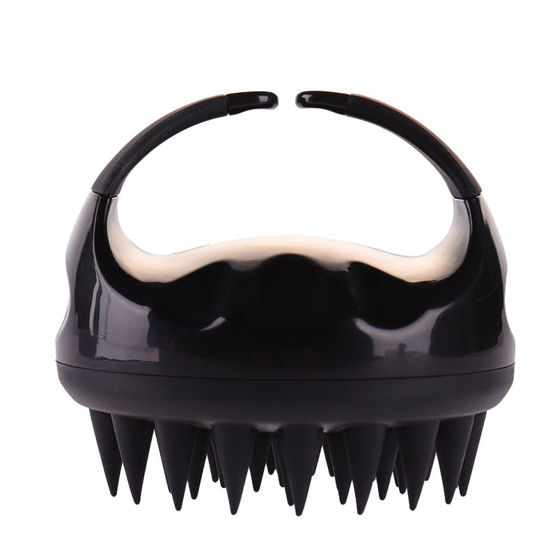 soft silicone scalp massager for hair growth and relaxation