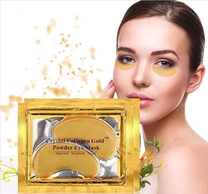 Crystal Gold Collagen Eye Mask Anti Aging Puffiness and Hydrating Eye Care