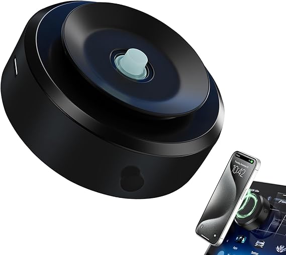 Magnetic Vacuum Phone Holder | Universal Double-Sided Car Mount