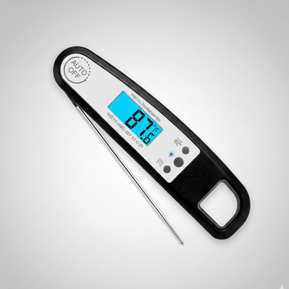 Digital Food Thermometer with Instant Read, High Precision for Cooking, Meat, Candy, and Liquids
