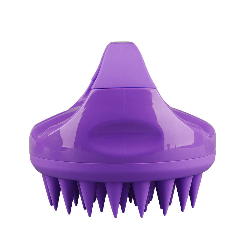 silicone shampoo brush scalp massage comb for hair washing