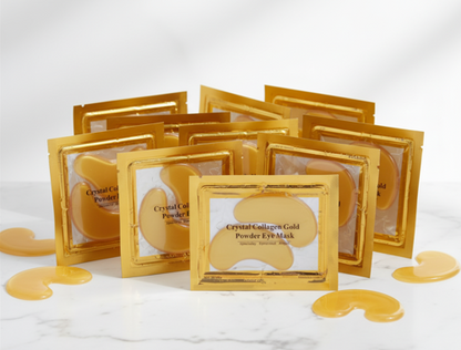 Crystal Gold Collagen Eye Mask Anti Aging Puffiness and Hydrating Eye Care
